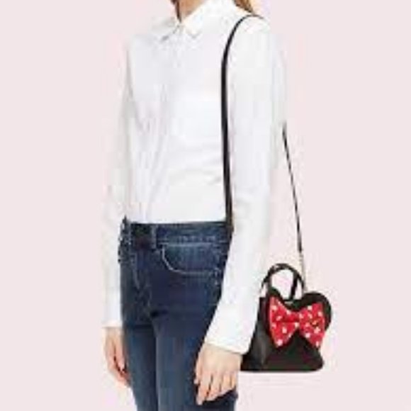 NWT kate spade x Disney Minnie Mouse Mini Maise - Picture 3 of 11